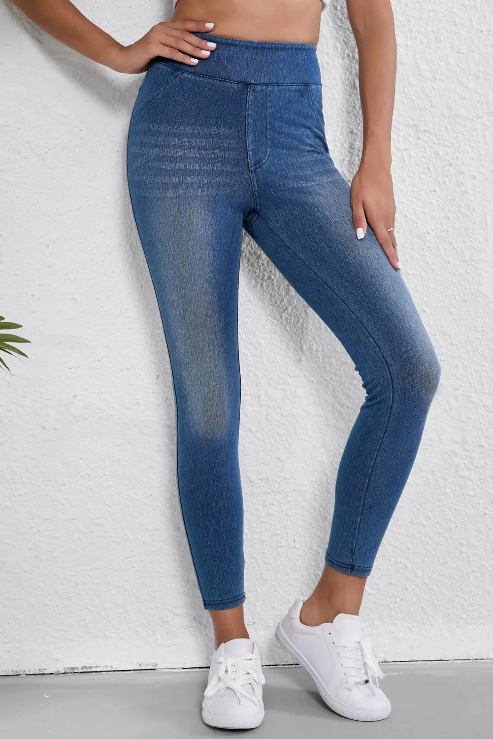 High Waist Skinny Jeans, image 3