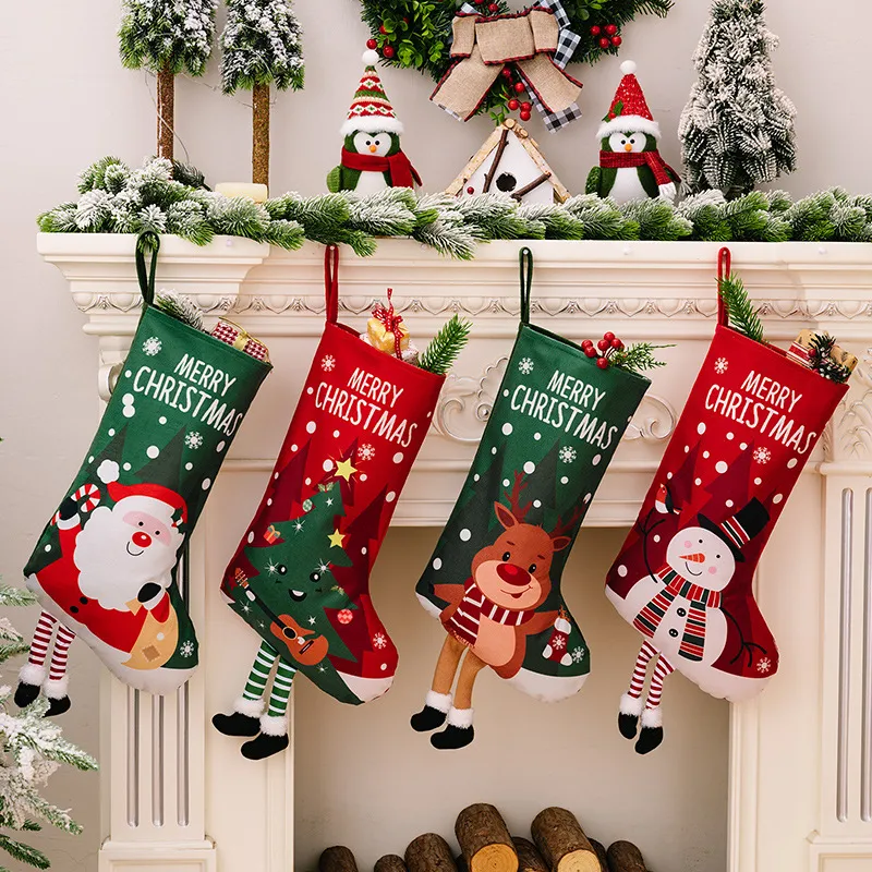 Printed Christmas Stocking Hanging Widget, image 2
