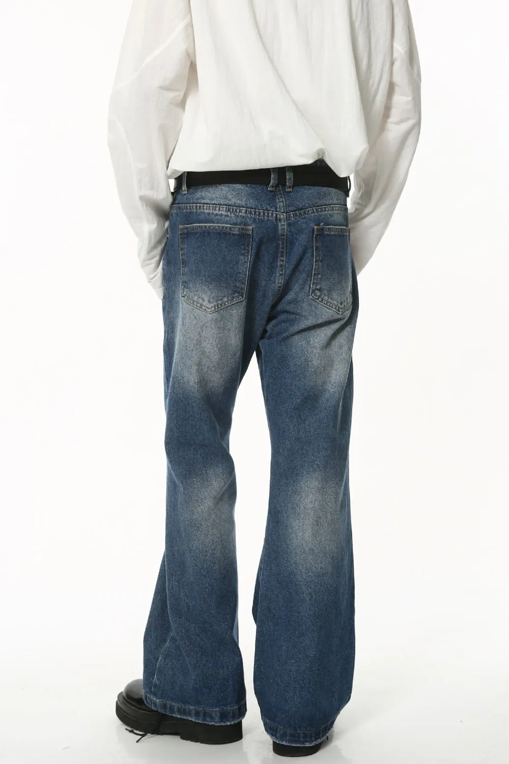 Washed Jeans with Pockets, image 4