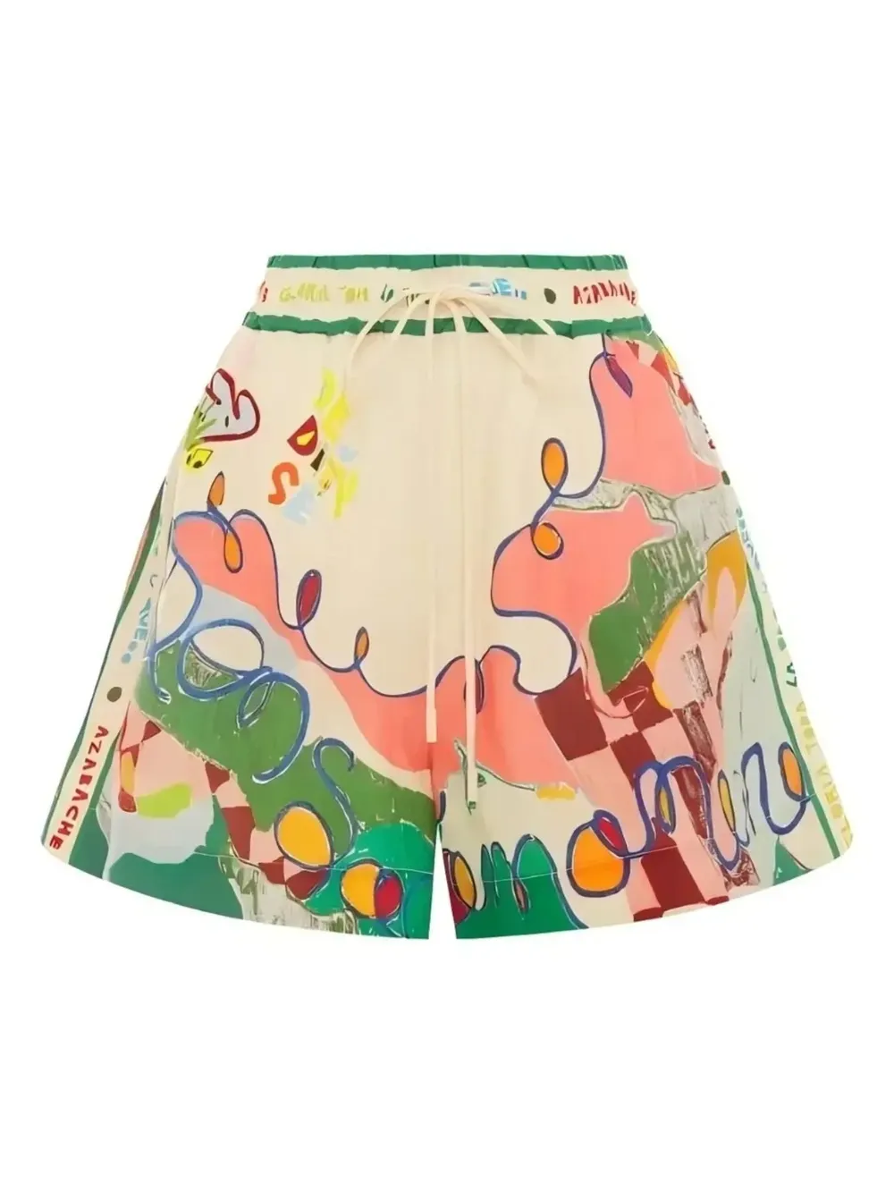 Printed Button Up Shirt and Shorts Set, image 5