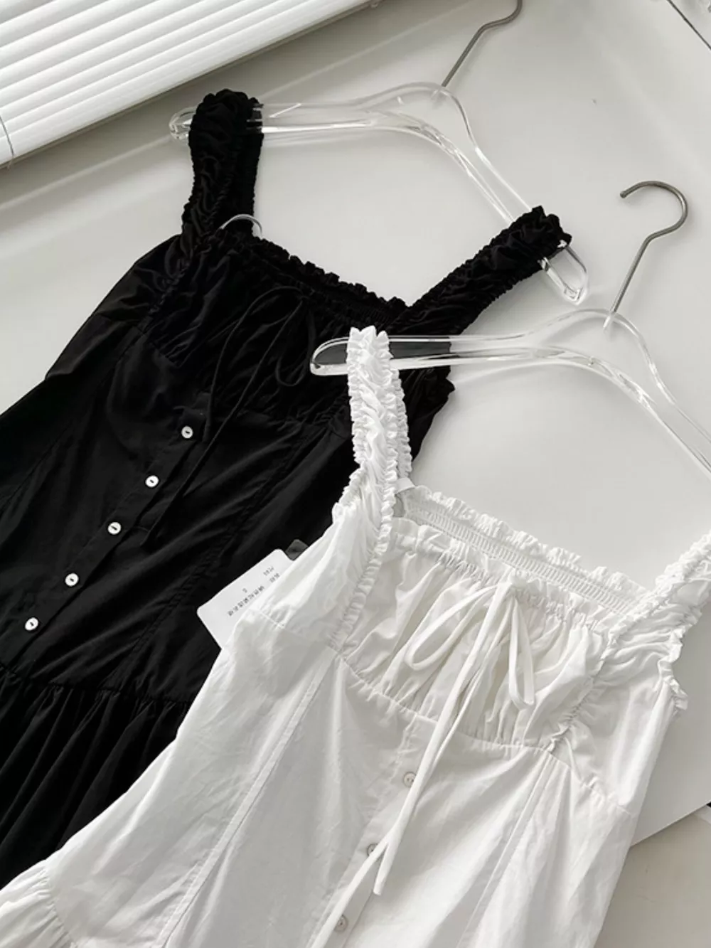 Ruffled Square Neck Tiered Maxi Dress, image 34