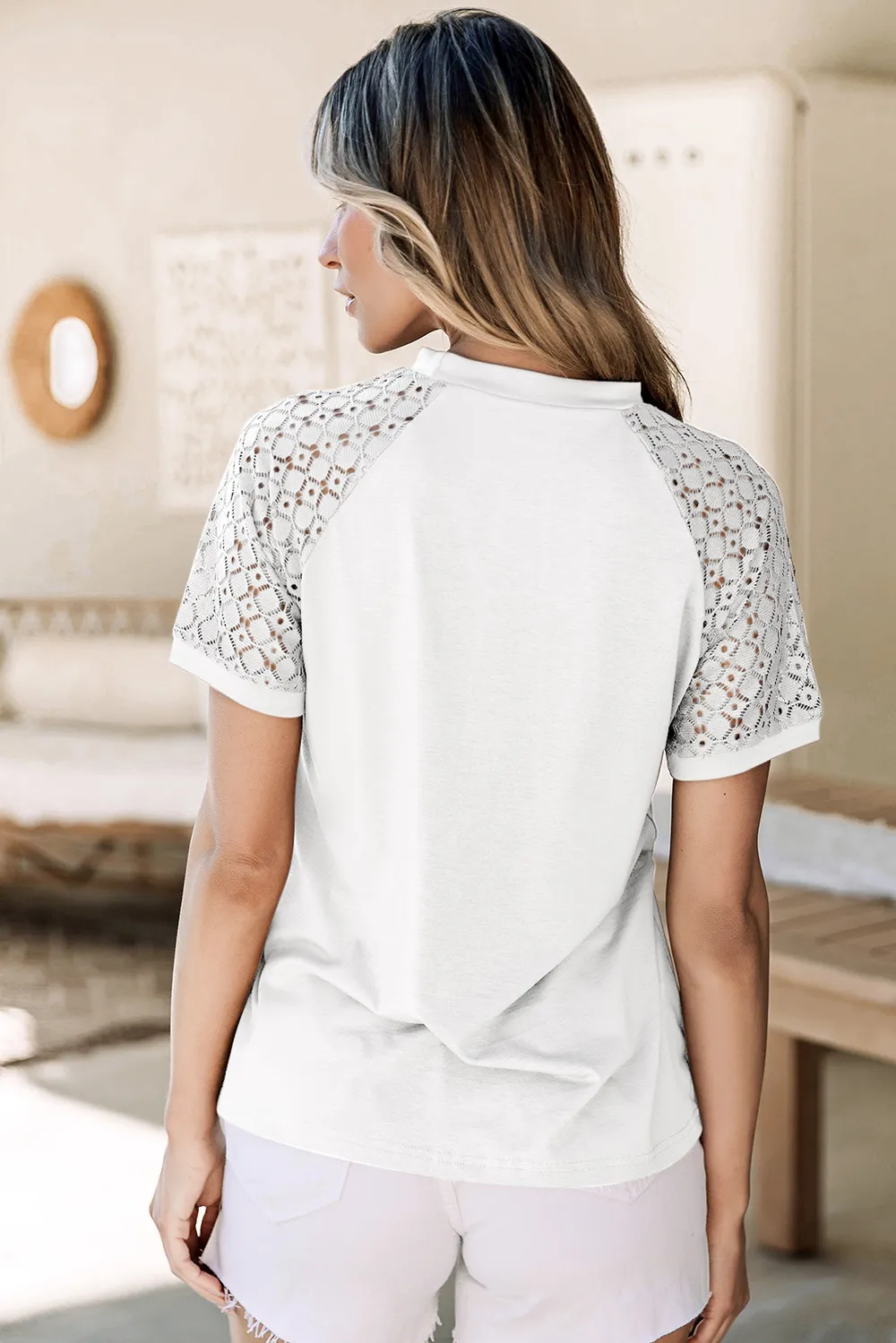 Round Neck Short Sleeve T-Shirt, image 4