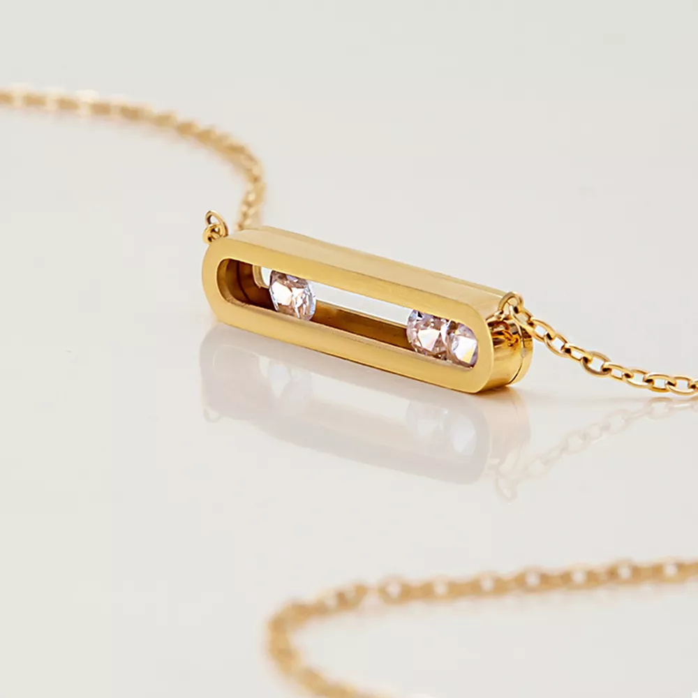 18K Gold-Plated Pendant Necklace, image 4