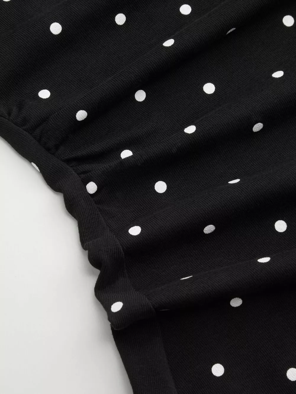 Polka Dot Flare Sleeve Mini Dress, image 8