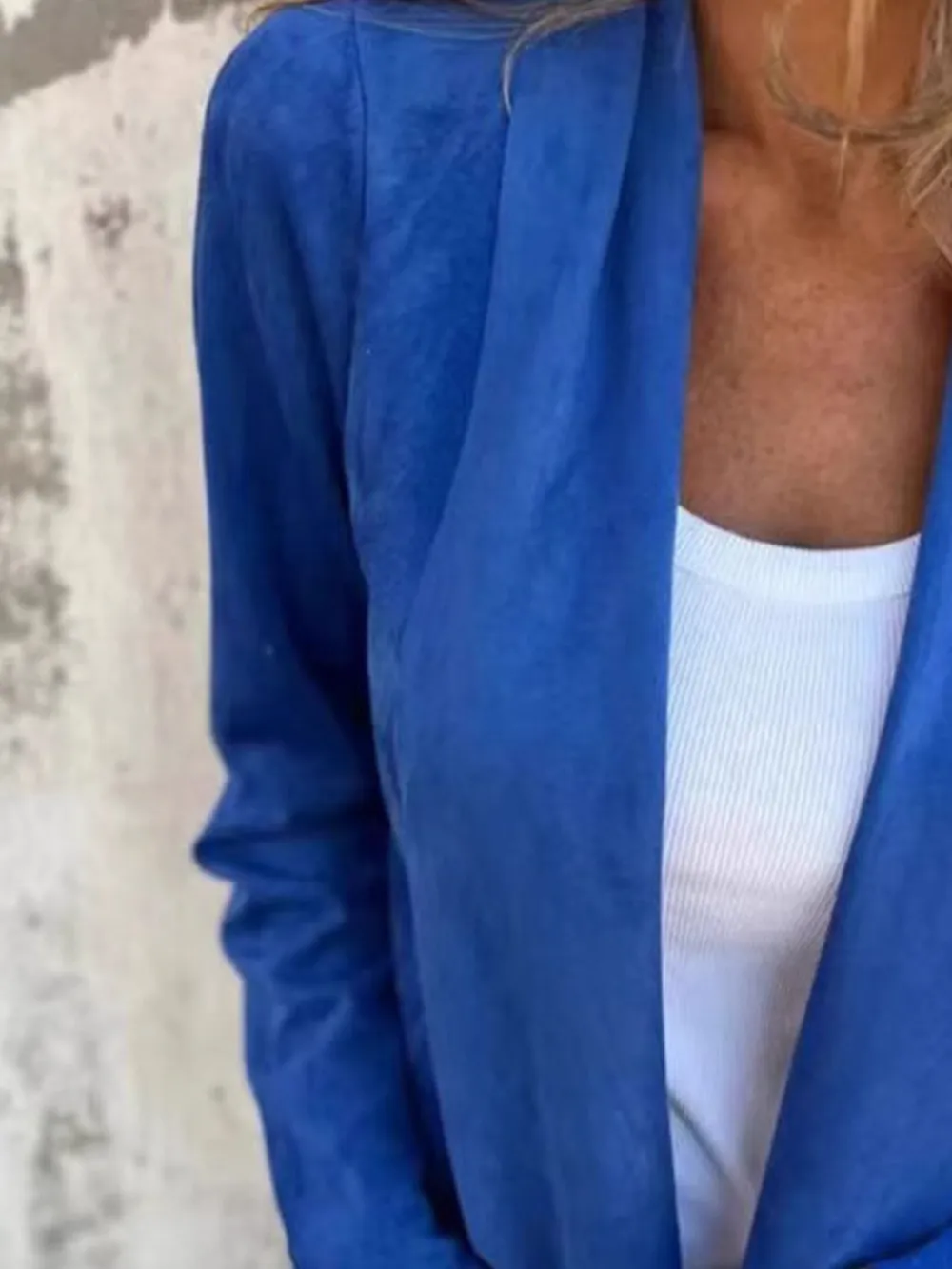 Full Size Open Front Casual Cardigan Plus Size, image 4
