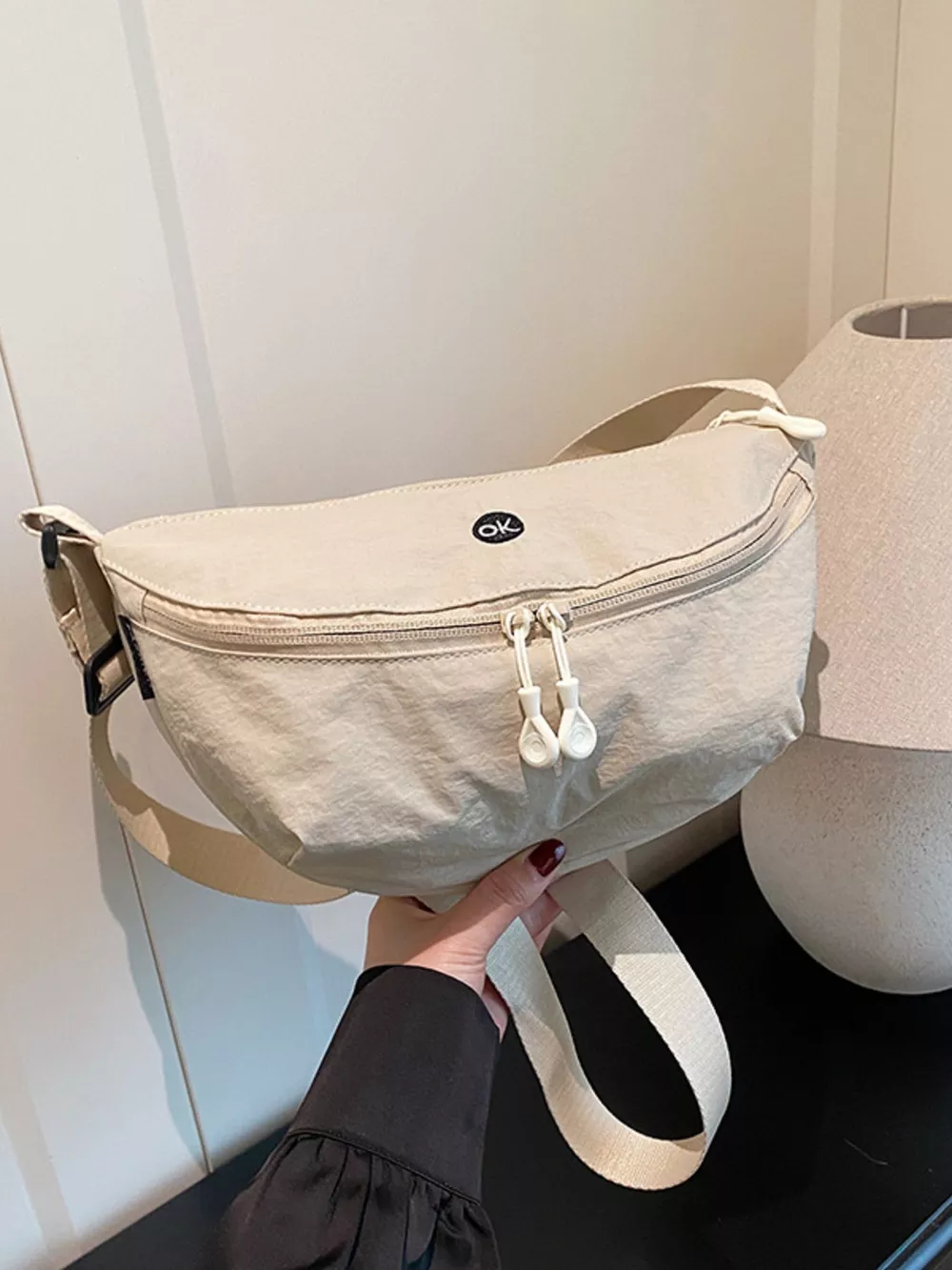 Lightweight Canvas Sling Bag, image 6