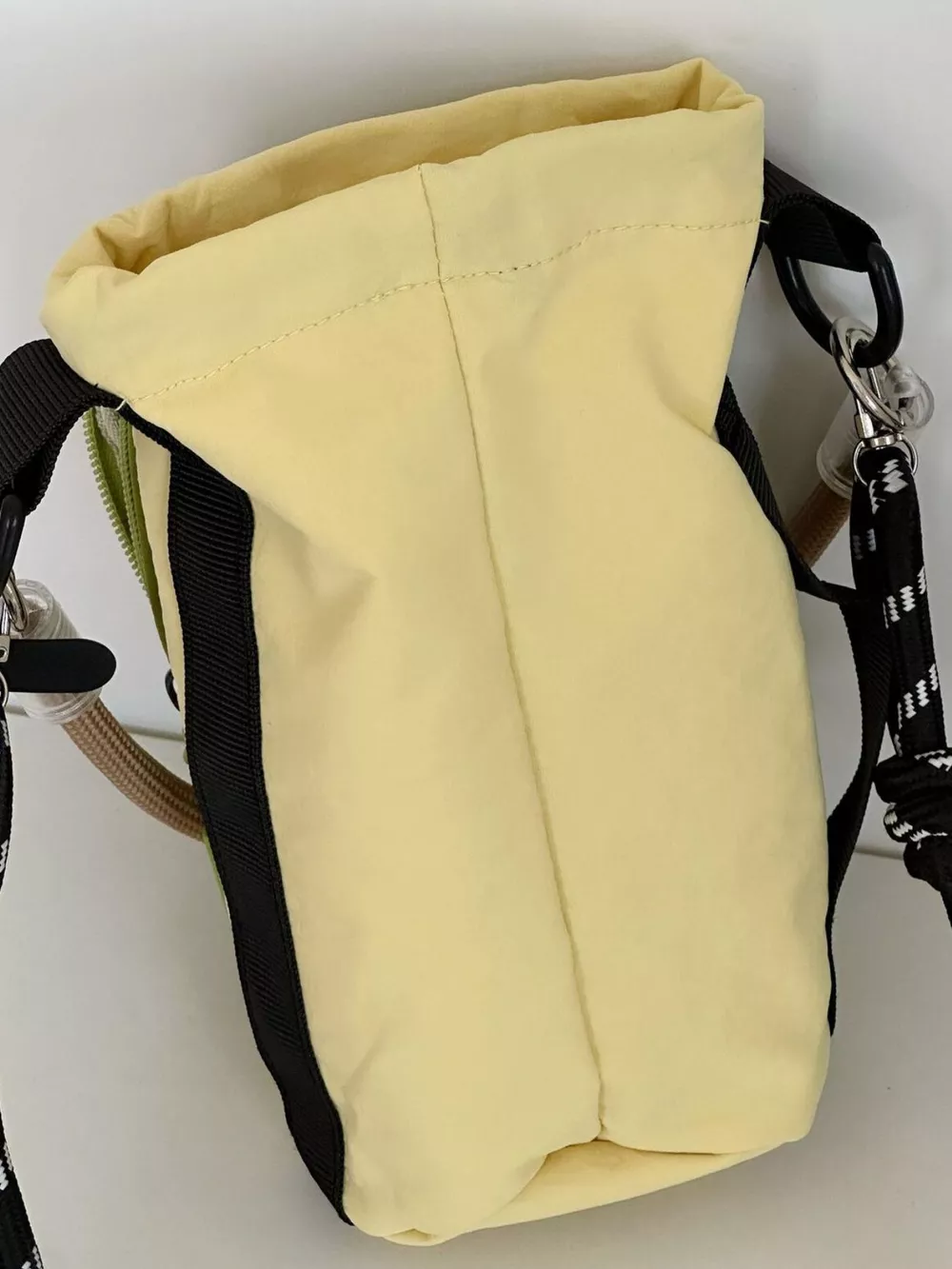 Drawstring Crossbody Bag with Front Pocket, image 3