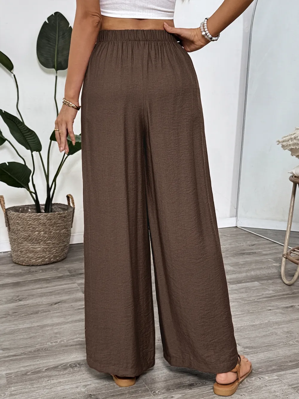 Casual Wide Leg Pants, image 3