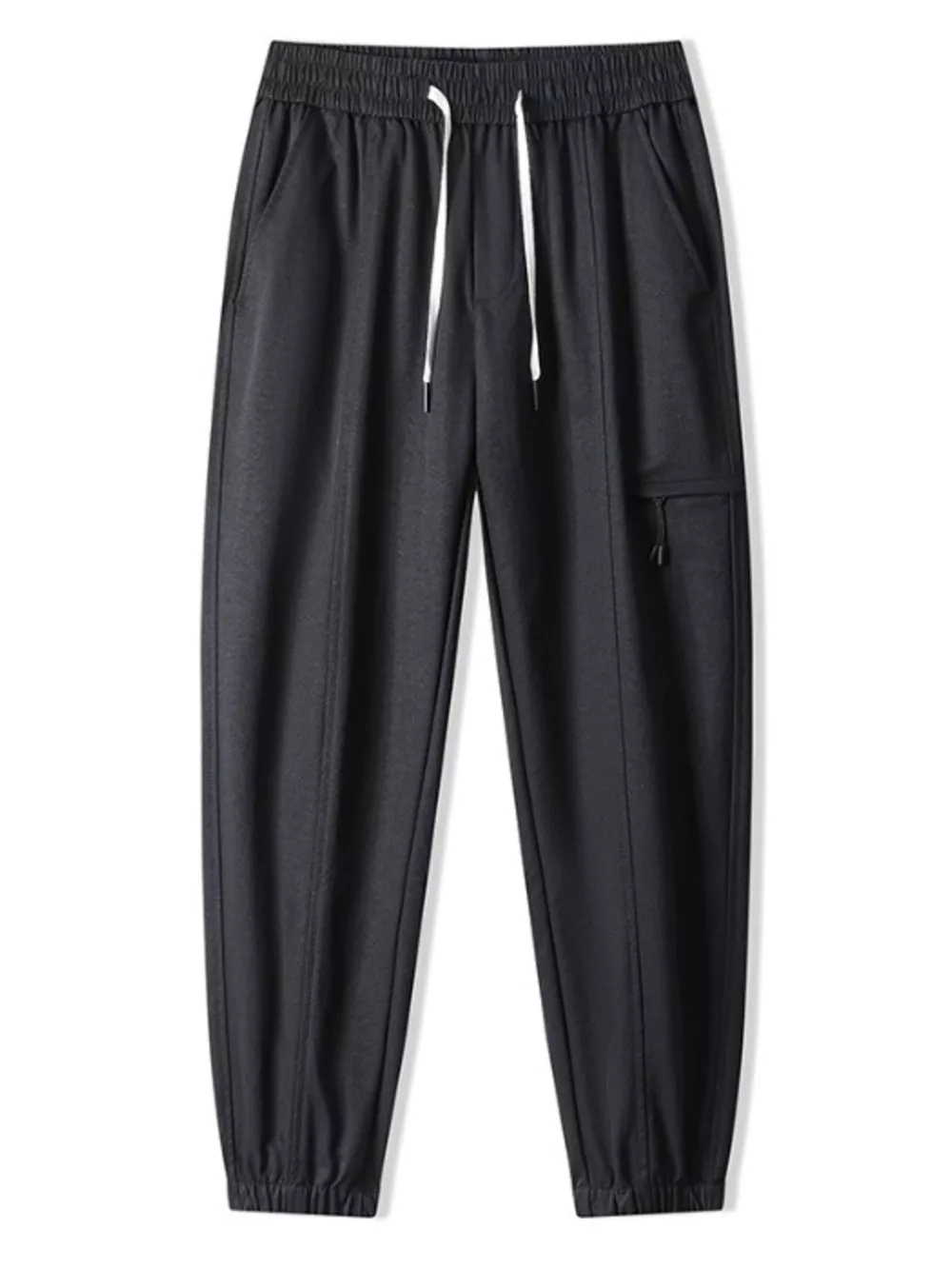 Men's Plus Size Drawstring Wide Leg Joggers