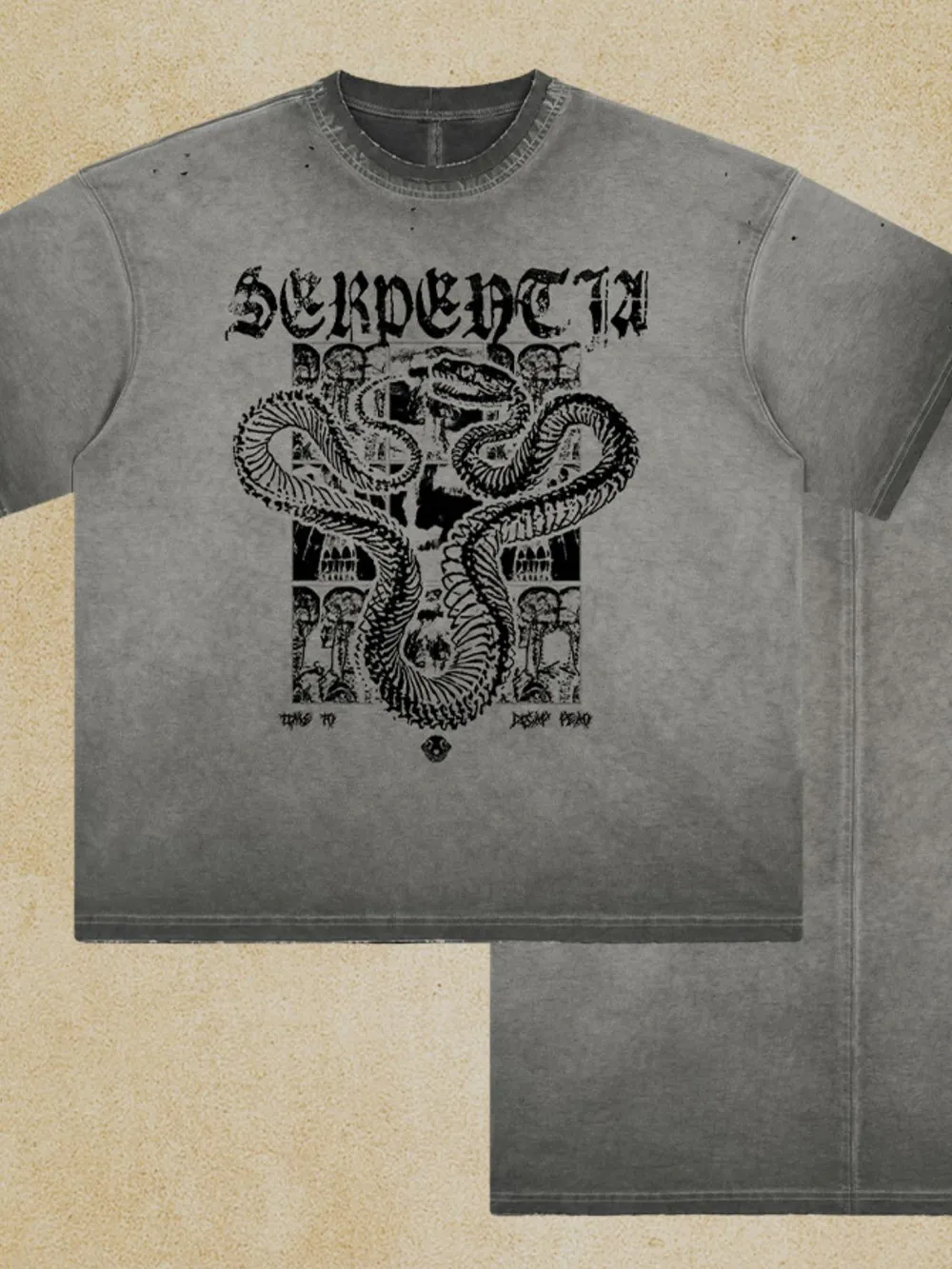 Men's Graphic Round Neck Half Sleeve T-Shirt, image 5