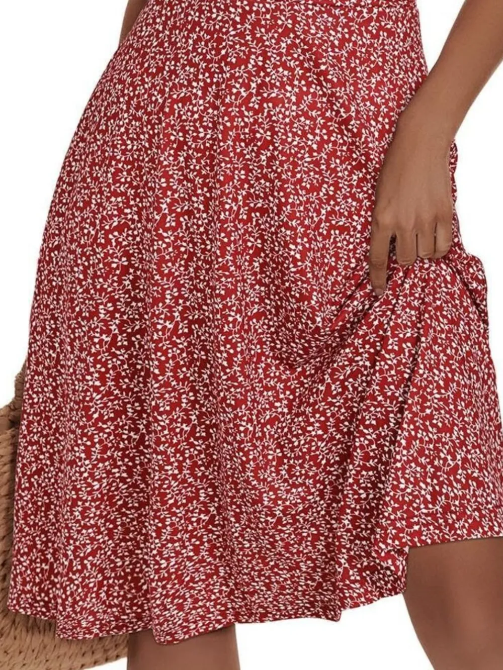 Printed Halter Neck Dress, image 3