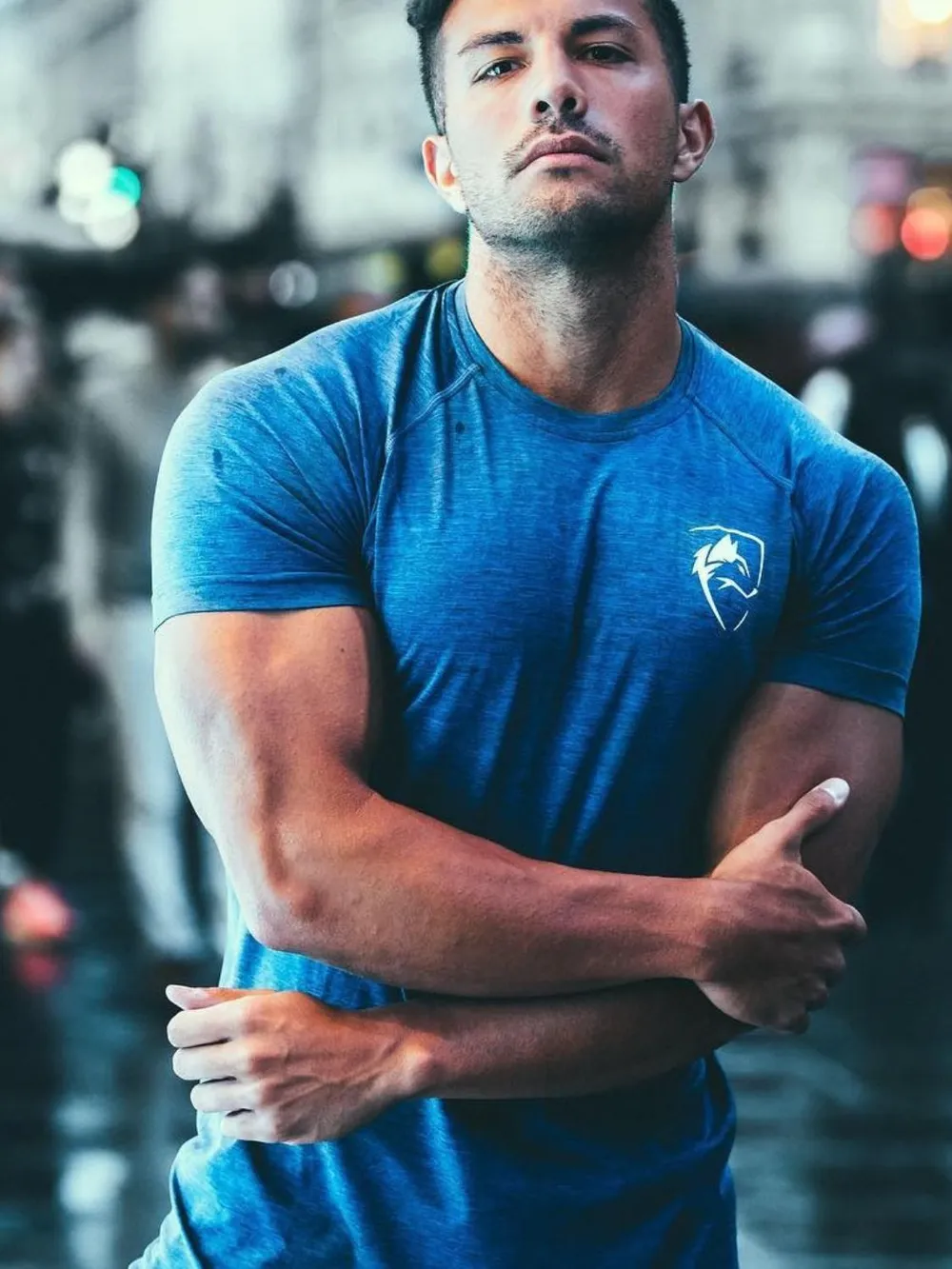 Men's Plus Size Round Neck Short Sleeve T-Shirt, image 6