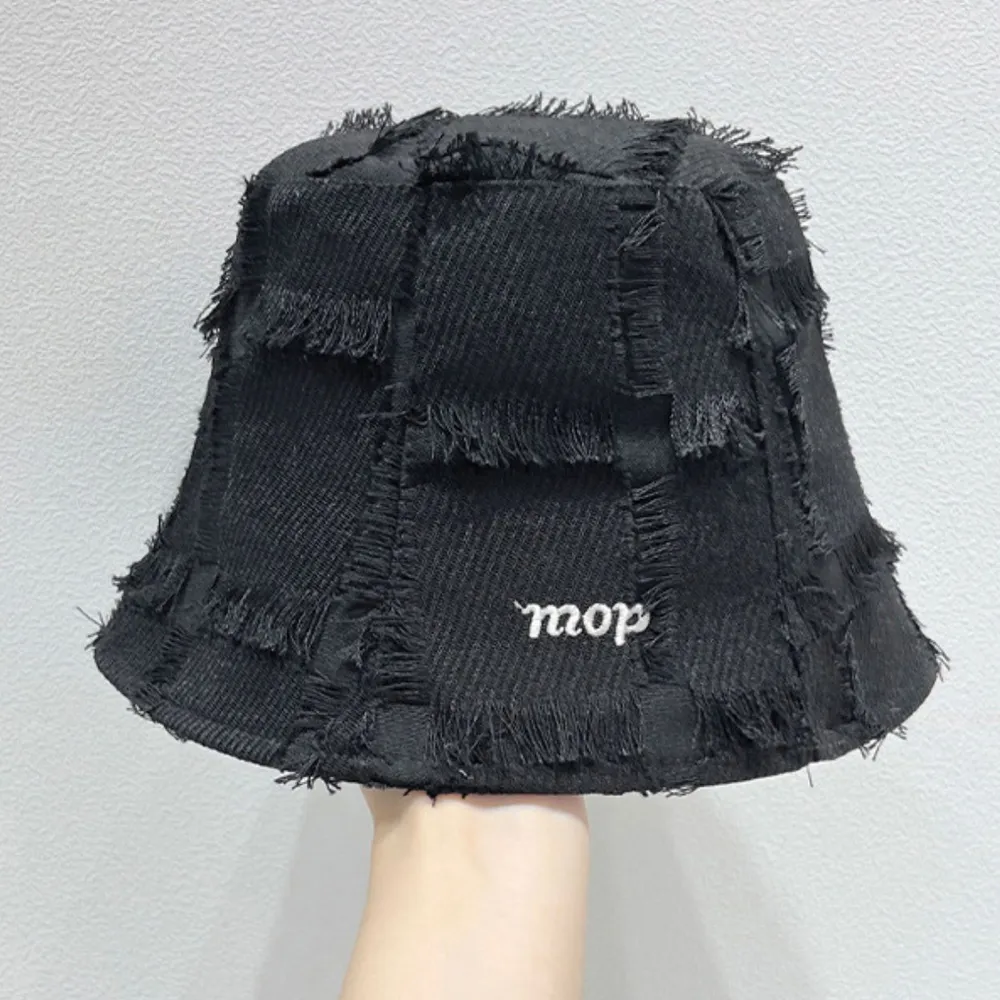 Frayed Edge Bucket Hat