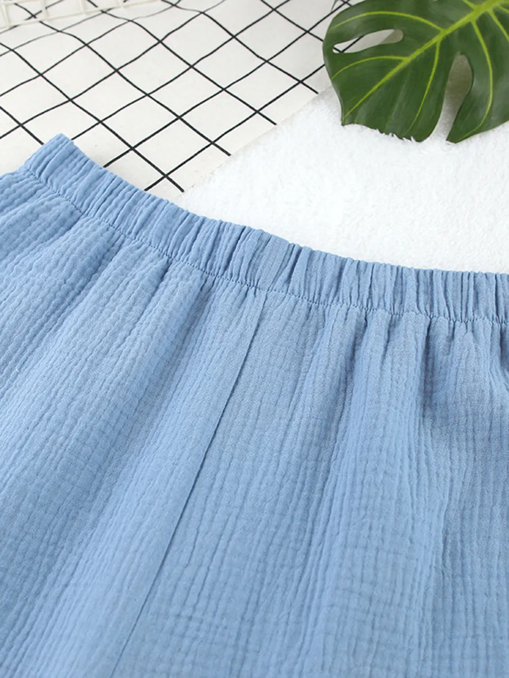Textured Dropped Shoulder Cardigan and Shorts Set, image 6