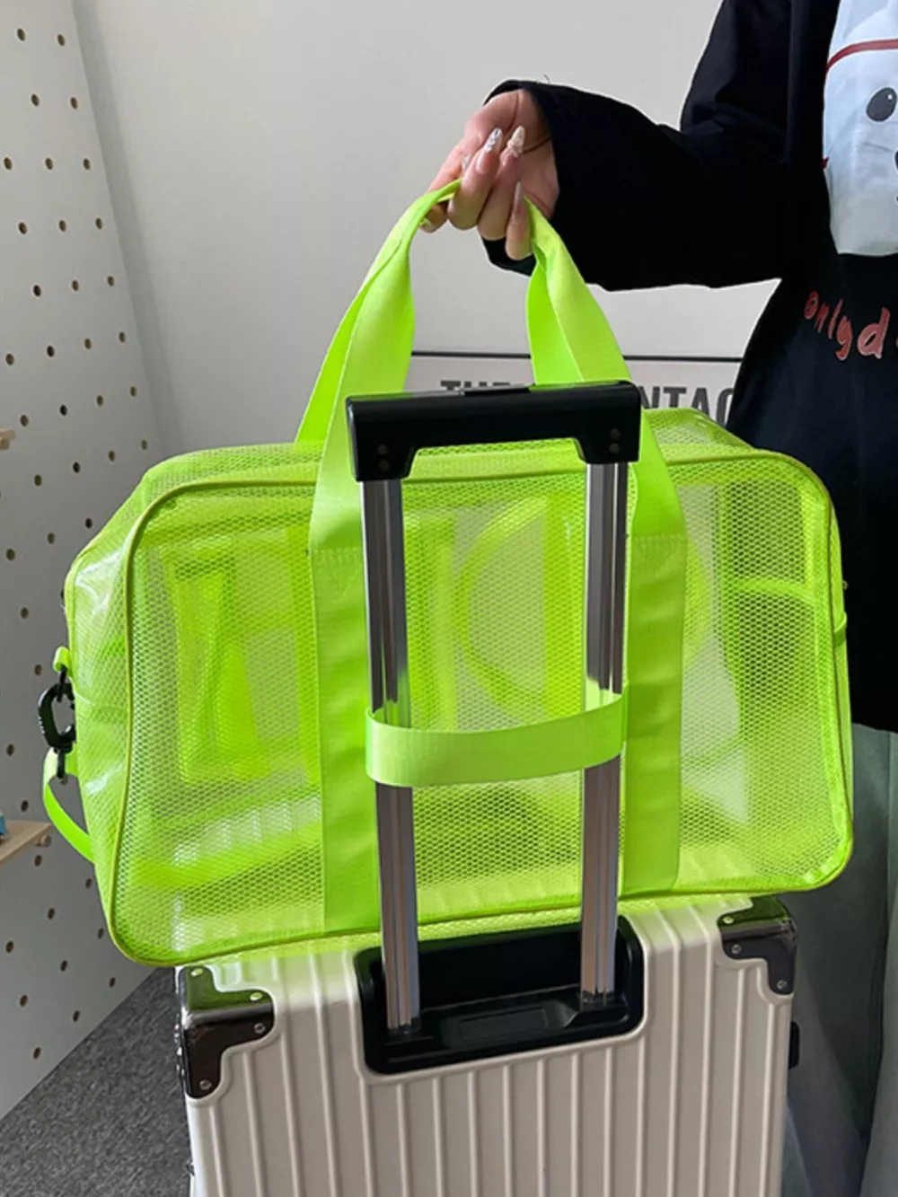 Multiple Pockets PVC Travel Bag, image 2