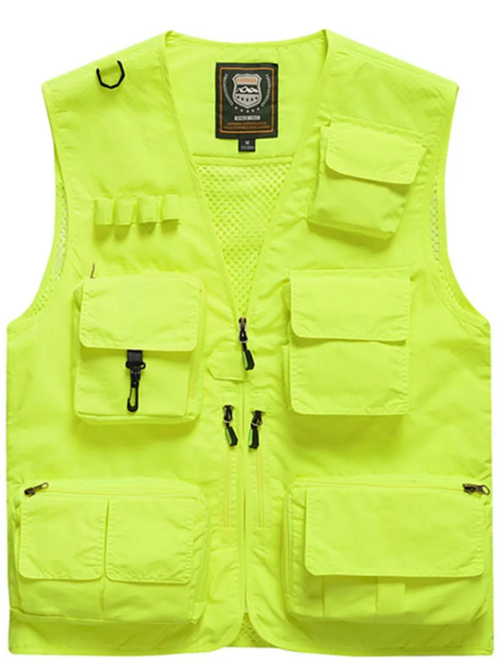 Men's Full Size Mesh Zip Up Vest Plus Size, image 10