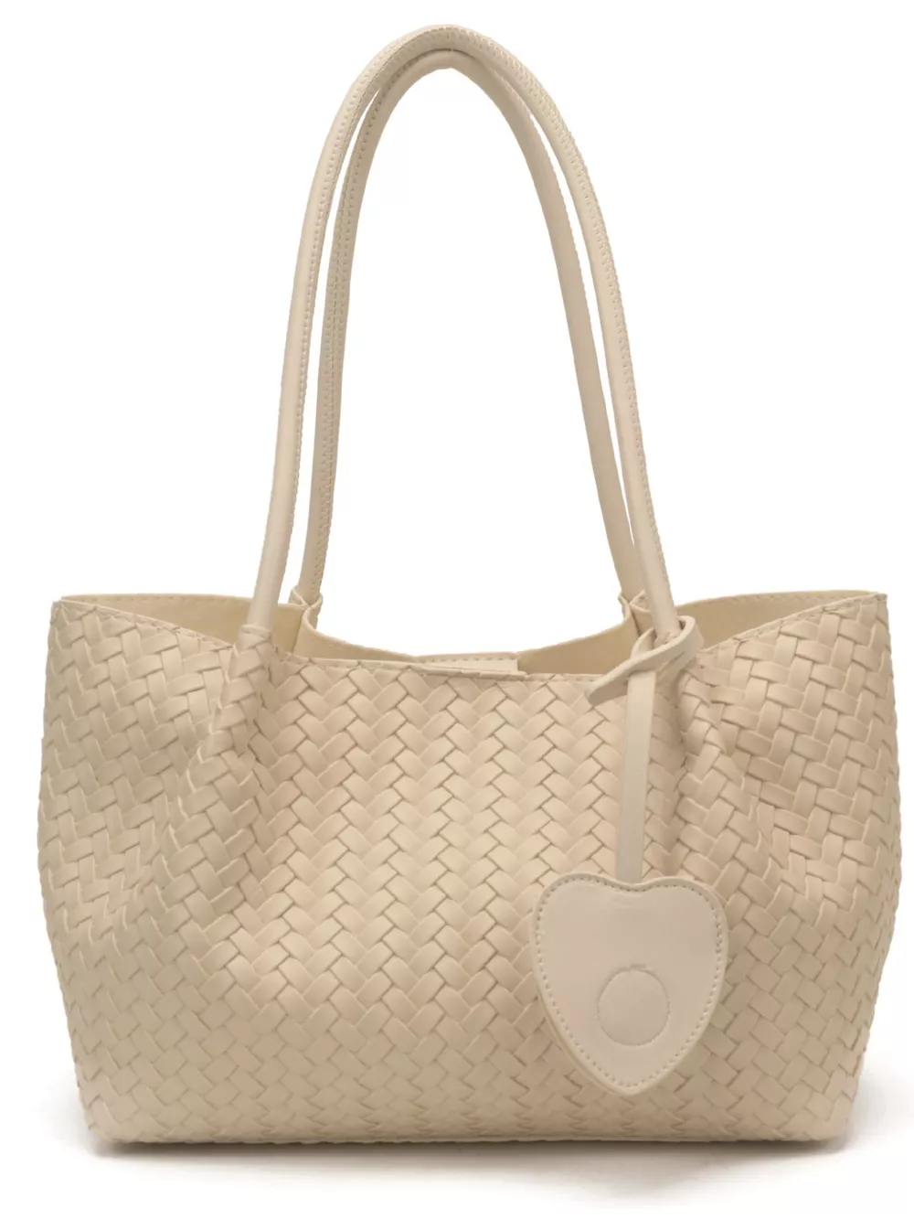 Woven Tote Shoulder Bag, image 6