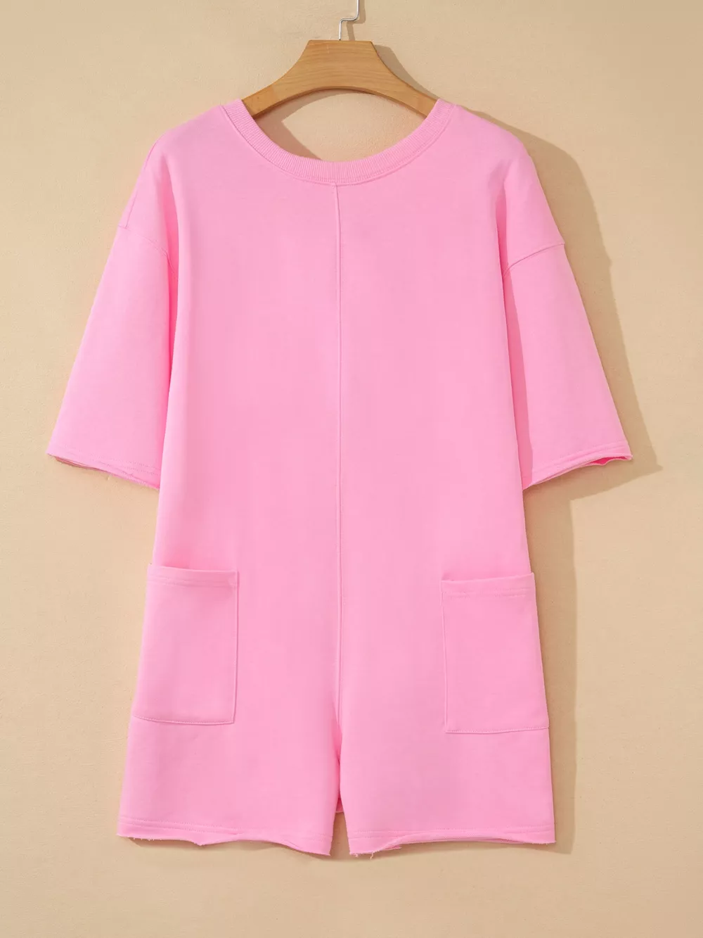 Casual Loose Half Sleeve Romper, image 4