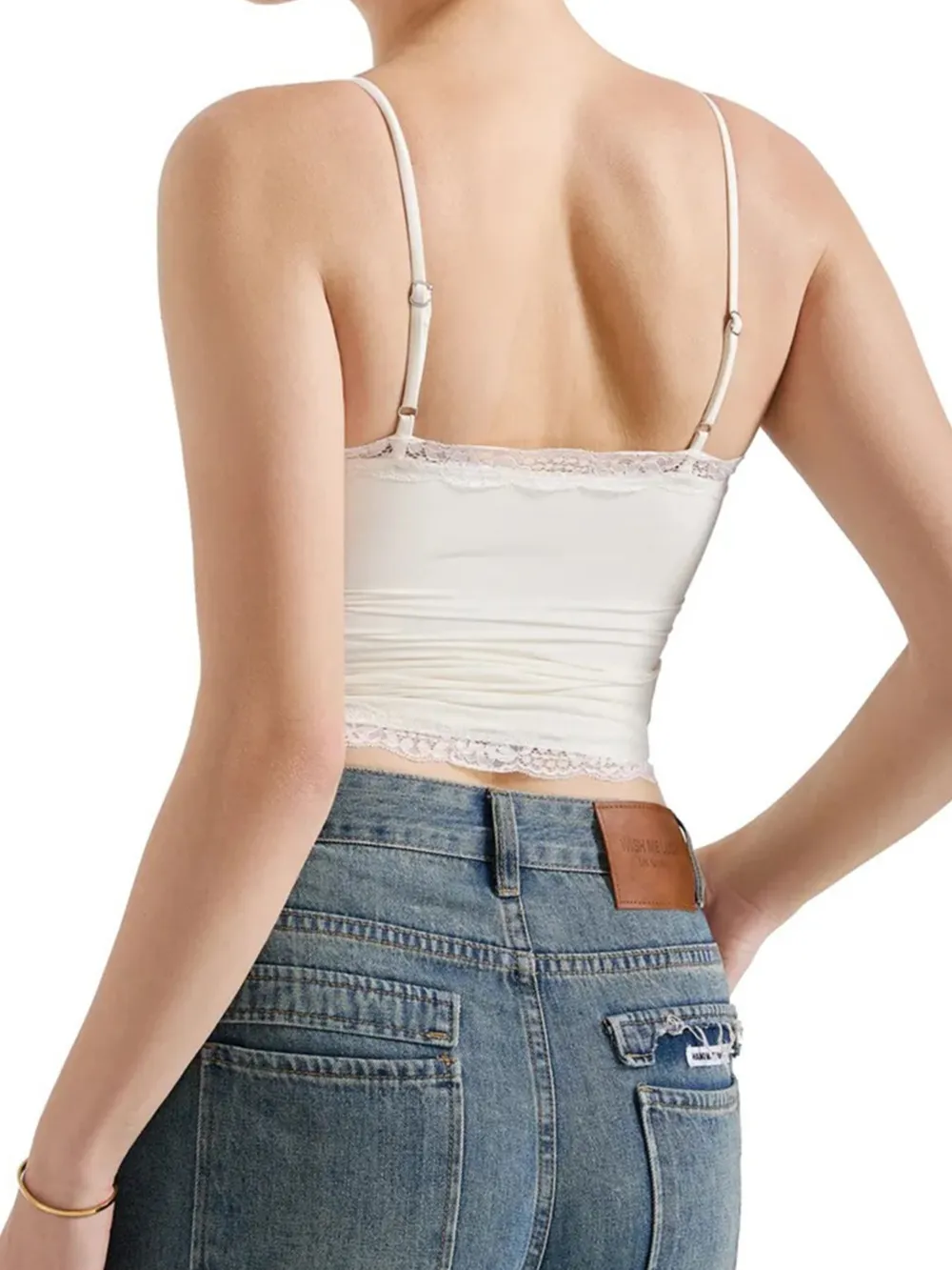 Lace Trim Cami Top, image 29