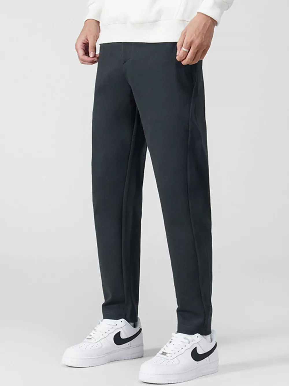 Men's Plus Size Slim-Fit Stretch Pants, image 7