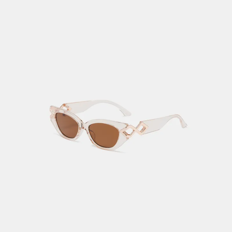 Polycarbonate Frame Cat-Eye Sunglasses, image 4