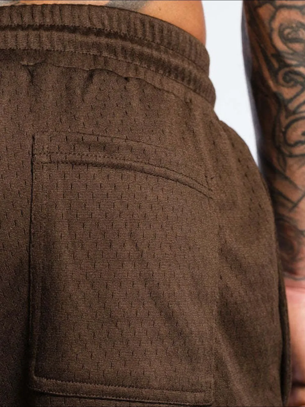 Men's Plus Size Drawstring Breathable Active Shorts, image 4