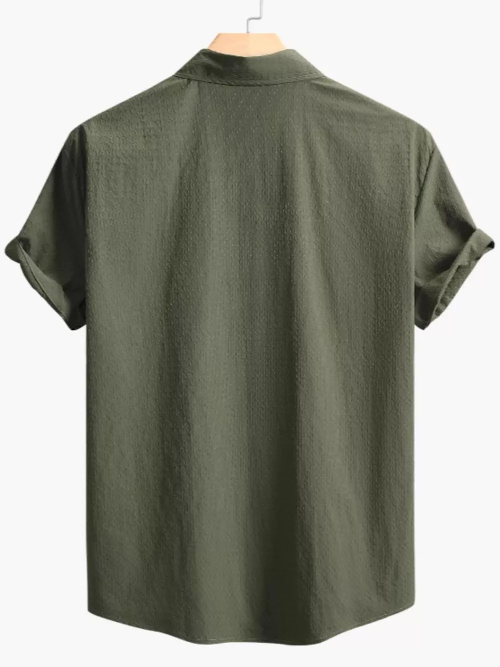 Men's Full Size Short-Sleeve Casual Shirt Plus Size, image 4