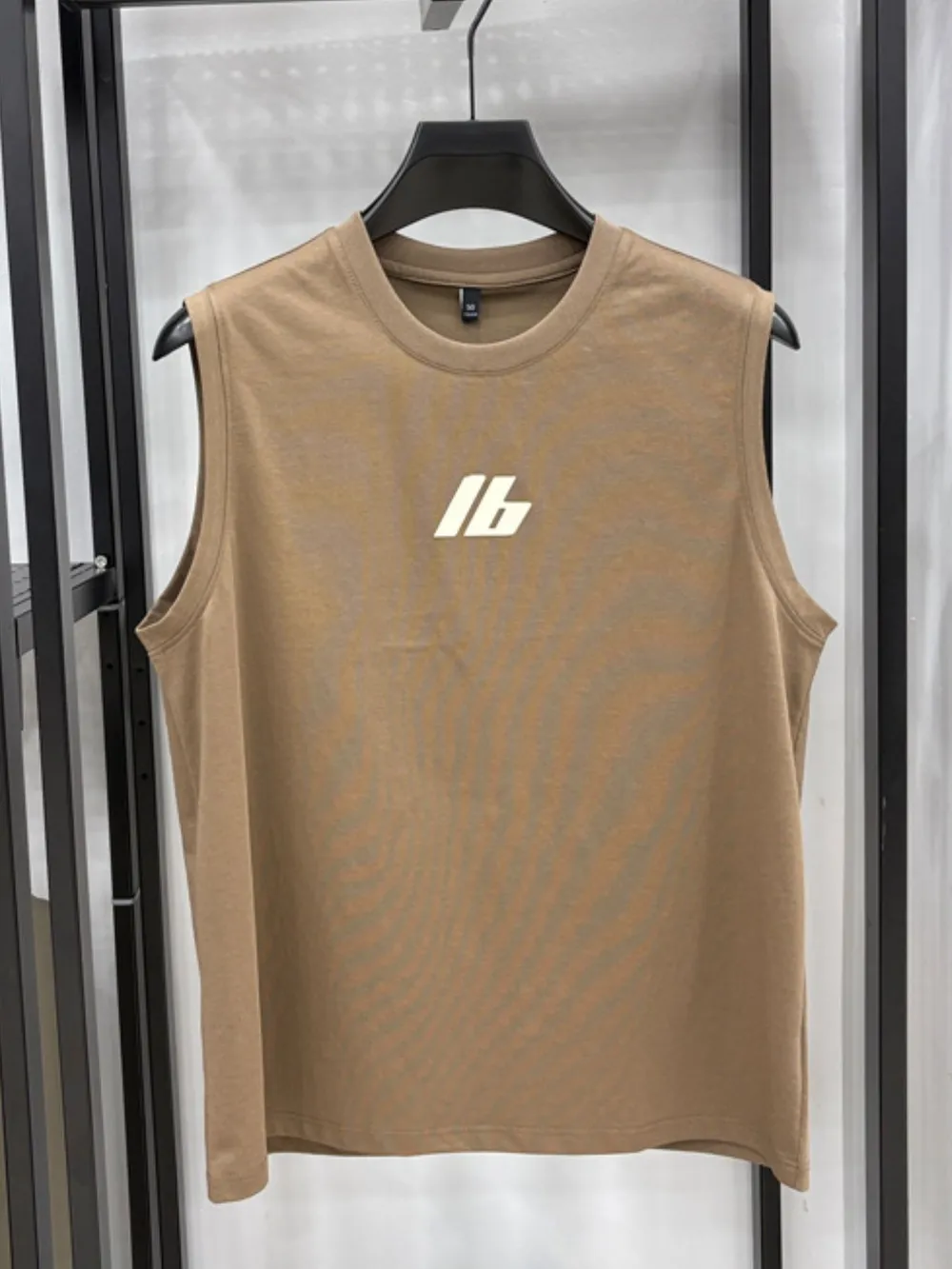 Men's Plus Size Round Neck Tank, image 2