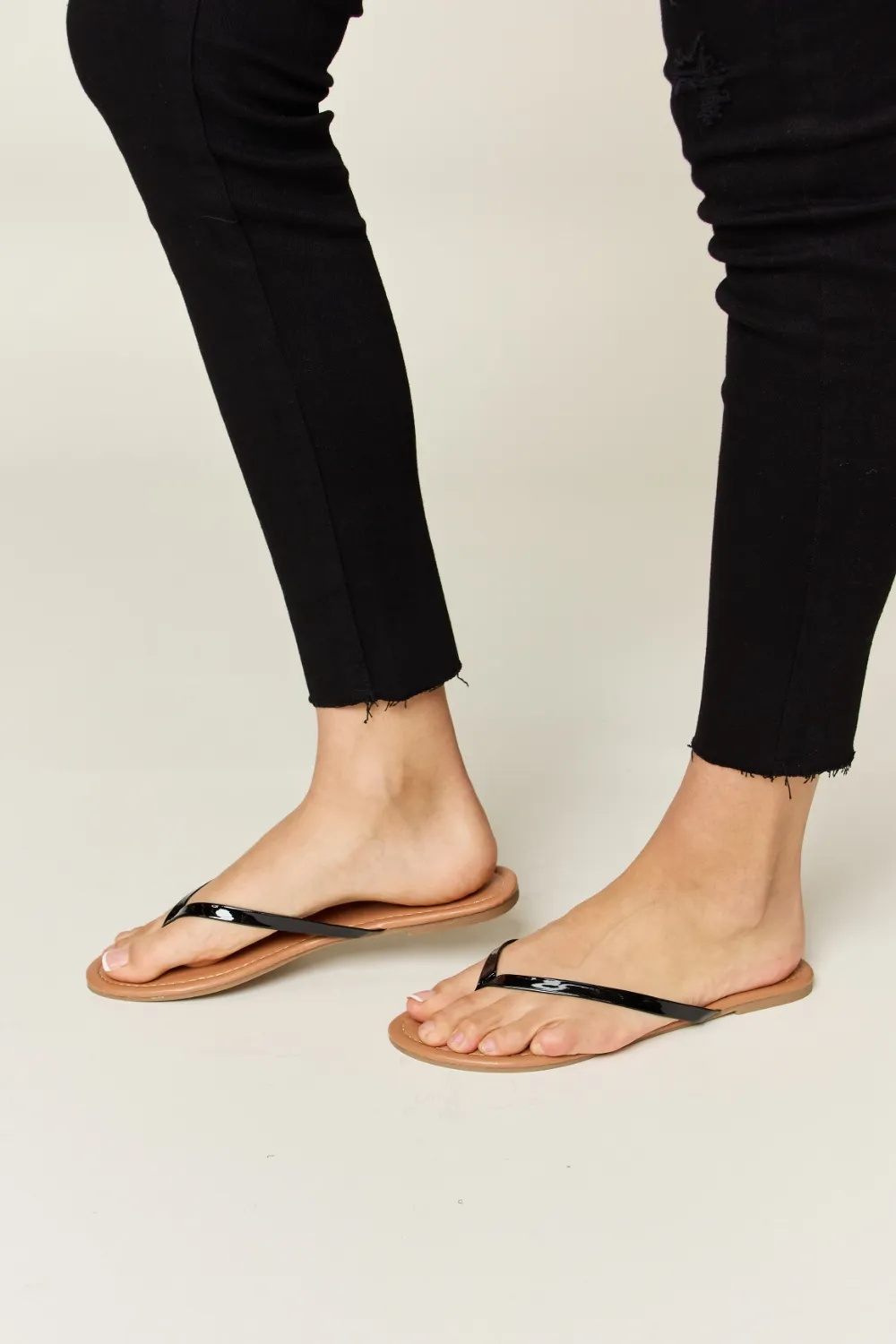 PU Leather Open Toe Sandals, image 2