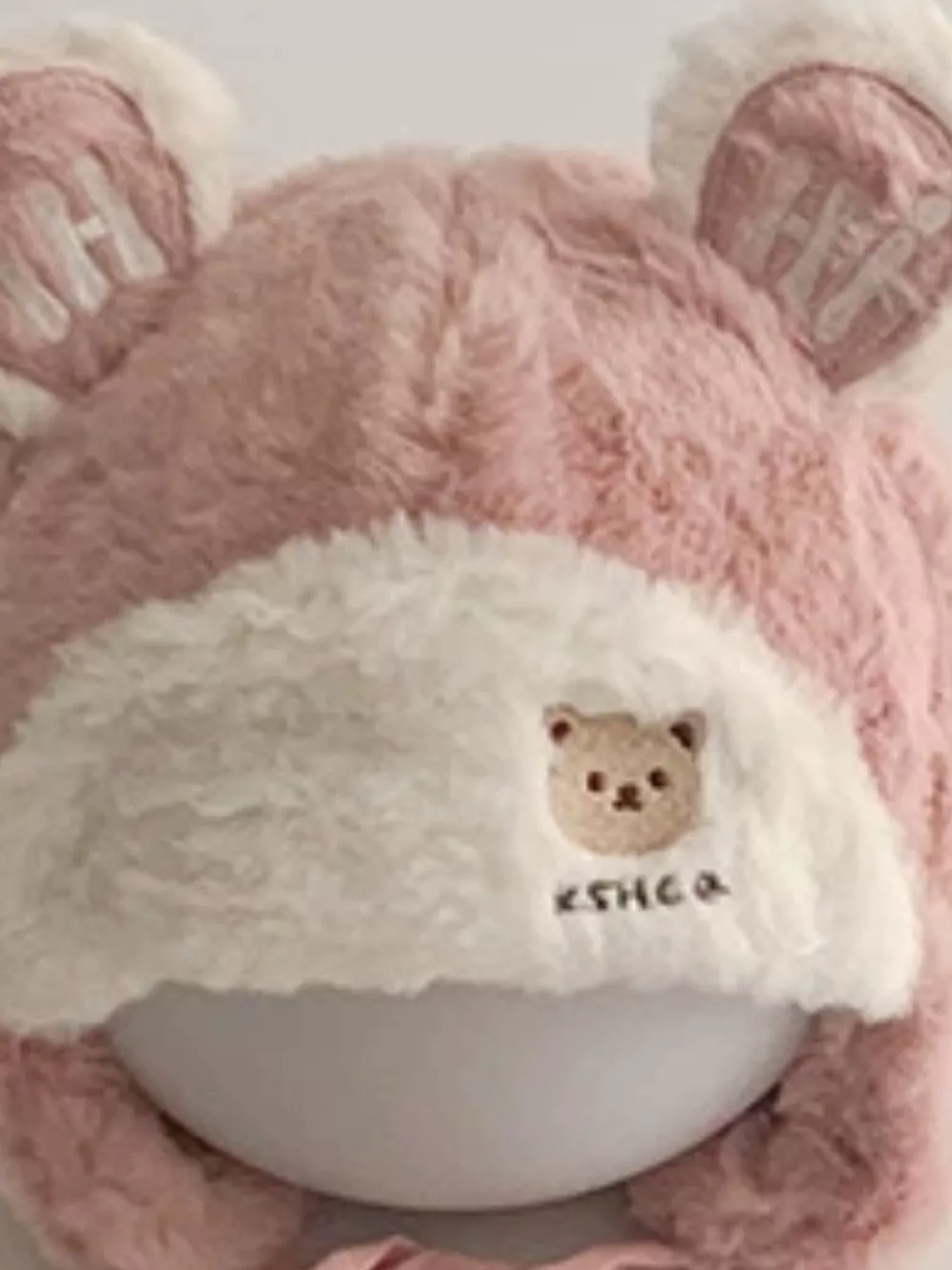 Children's Bear Ear Fluffy Hat, image 11