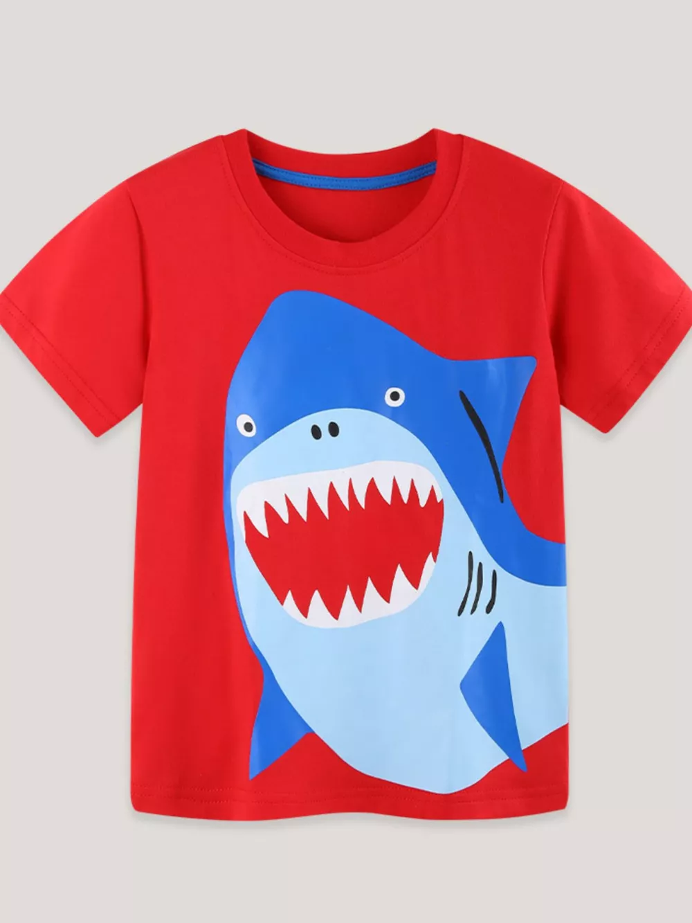 Children's Shark Graphic Short Sleeve T-Shirt, image 2