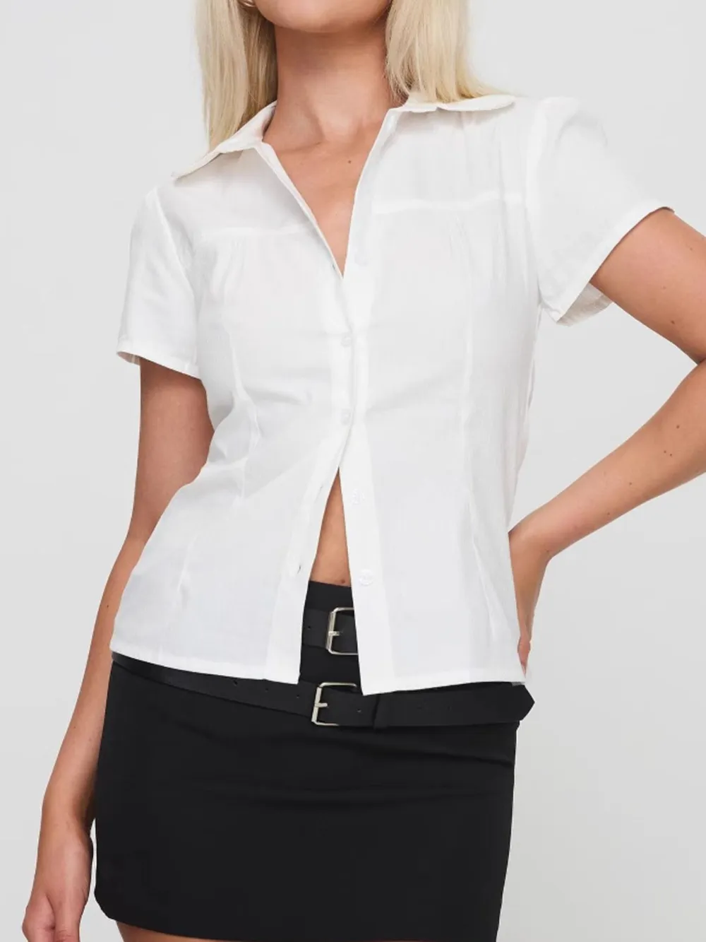Short Sleeve Button-Up Shirt, image 2