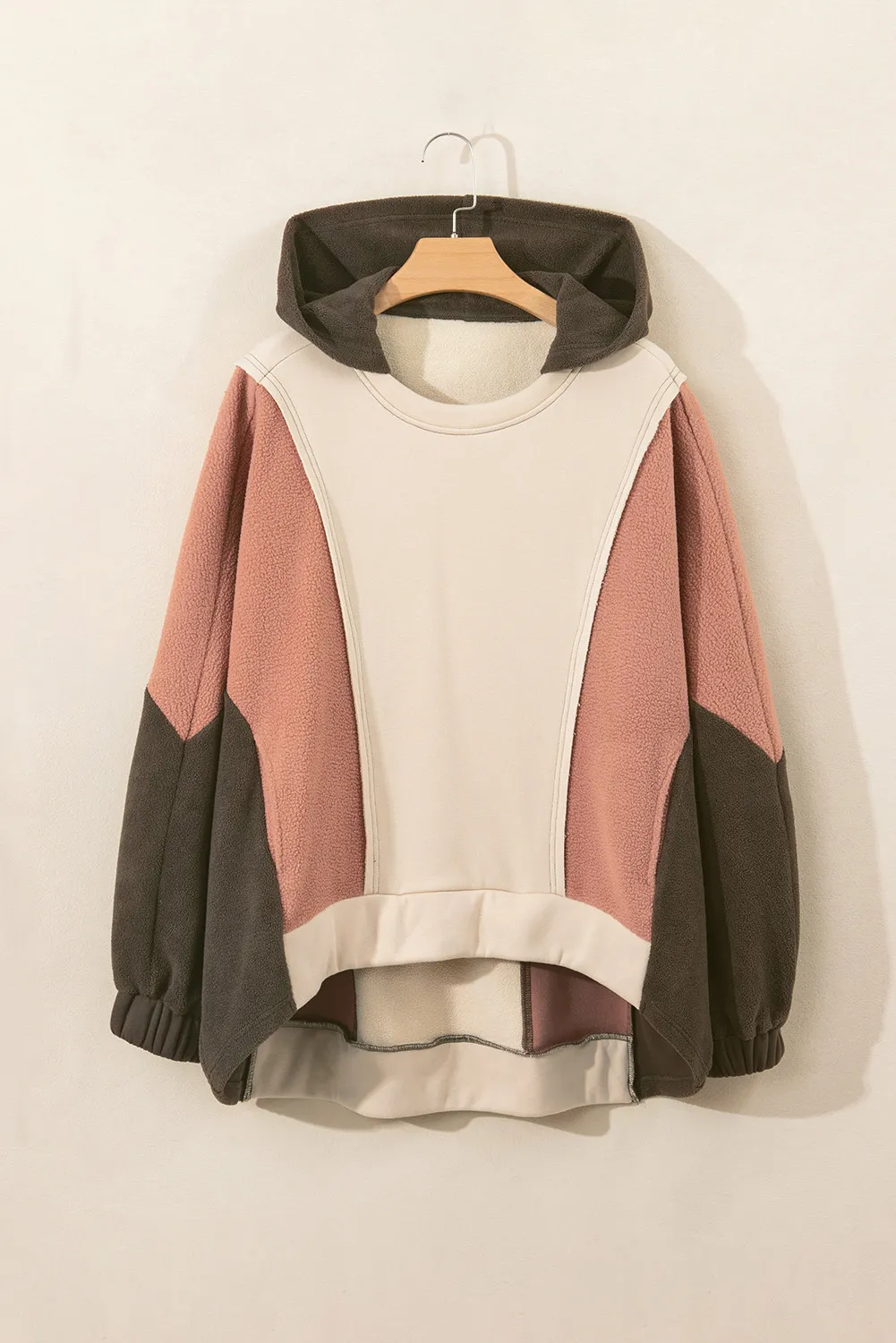 Color Block Long Sleeve Hoodie, image 2