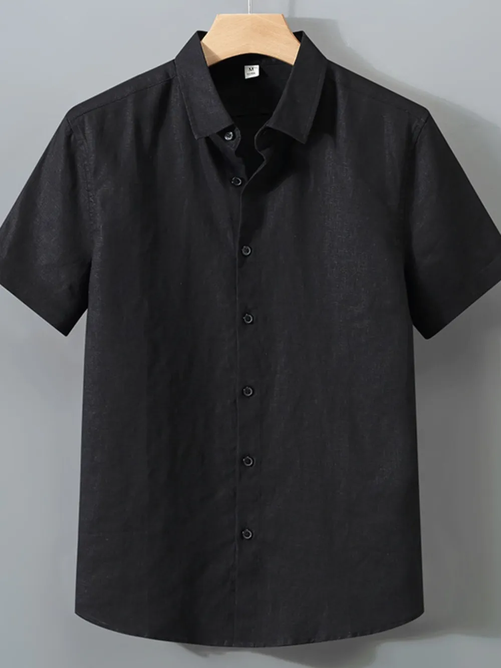 Men's Full Size Short Sleeve Button-Up Shirt Plus Size, image 8