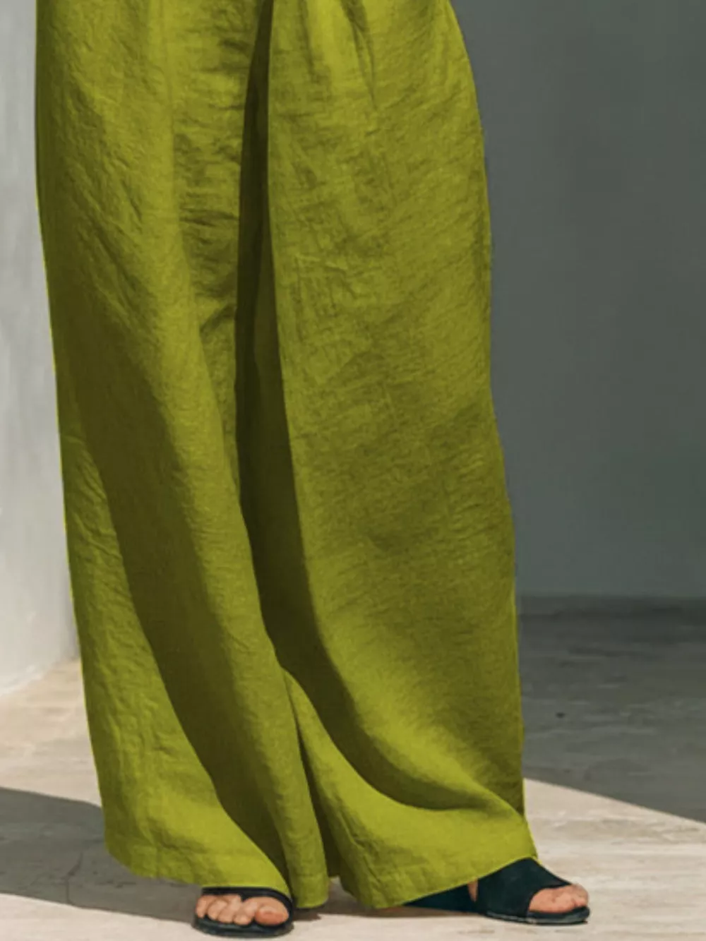 Full Size Turtleneck Sleeveless Top and Wide Leg Pants Set Plus Size, image 27