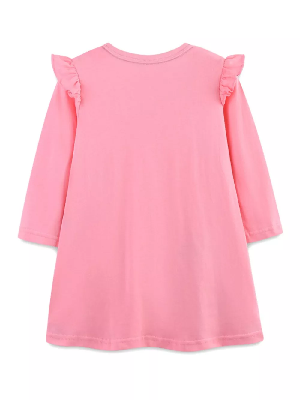 Children's Insect and Flower Appliques Long-Sleeve Dress, image 6