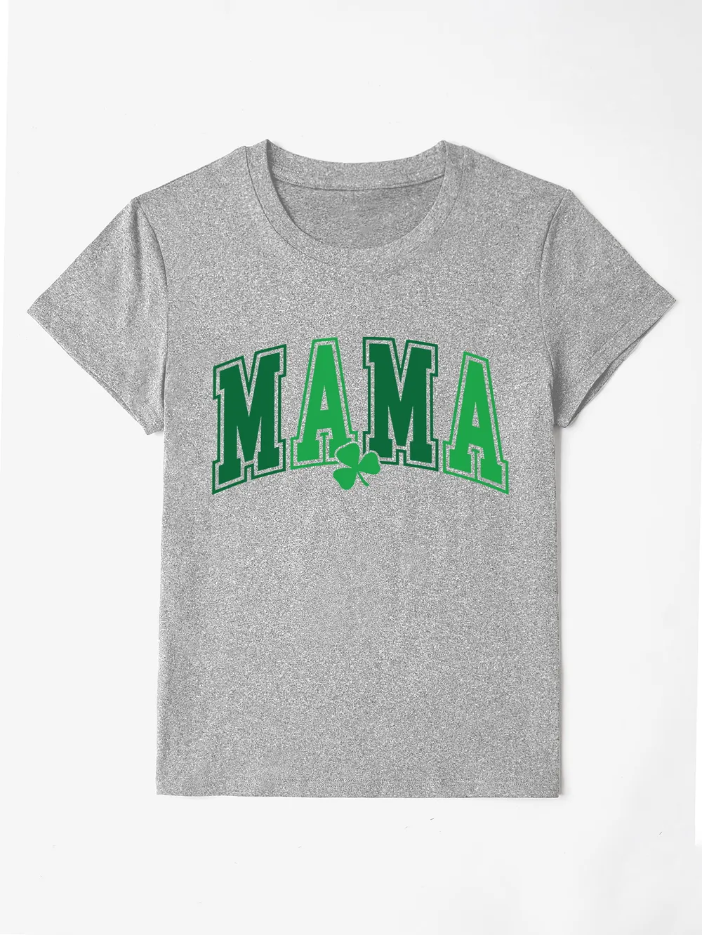 MAMA Round Neck Short Sleeve T-Shirt, image 13