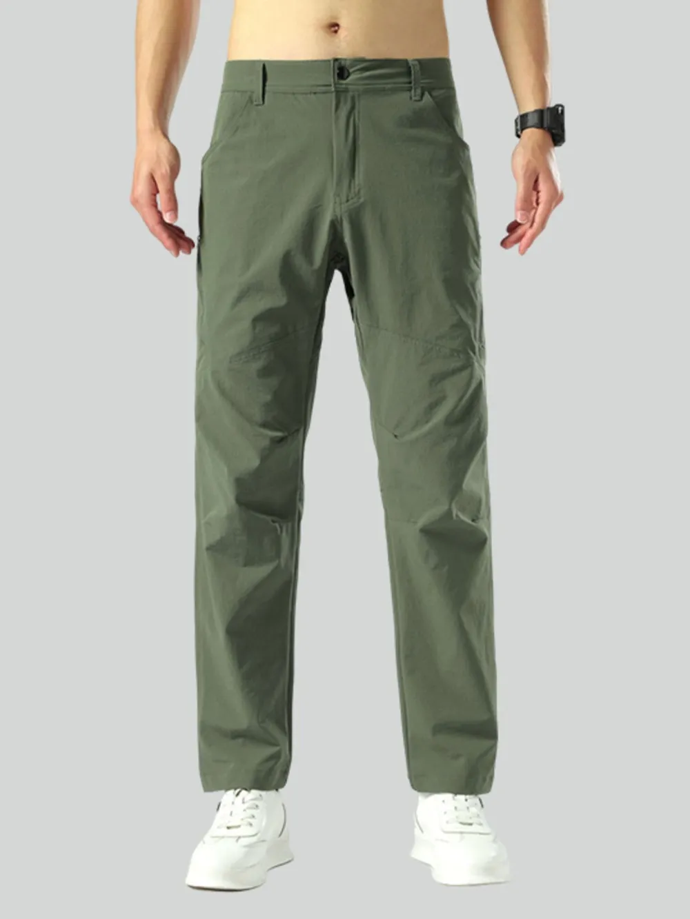 Men's Plus Size Relaxed Fit Pants, image 2