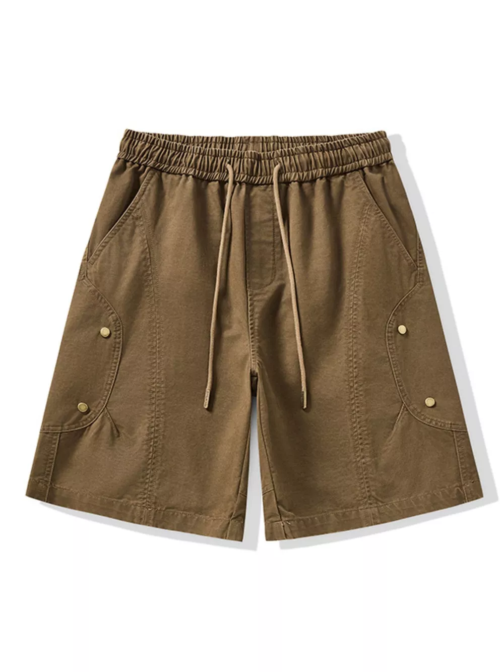 Men's Plus Size Casual Cargo Shorts, image 2