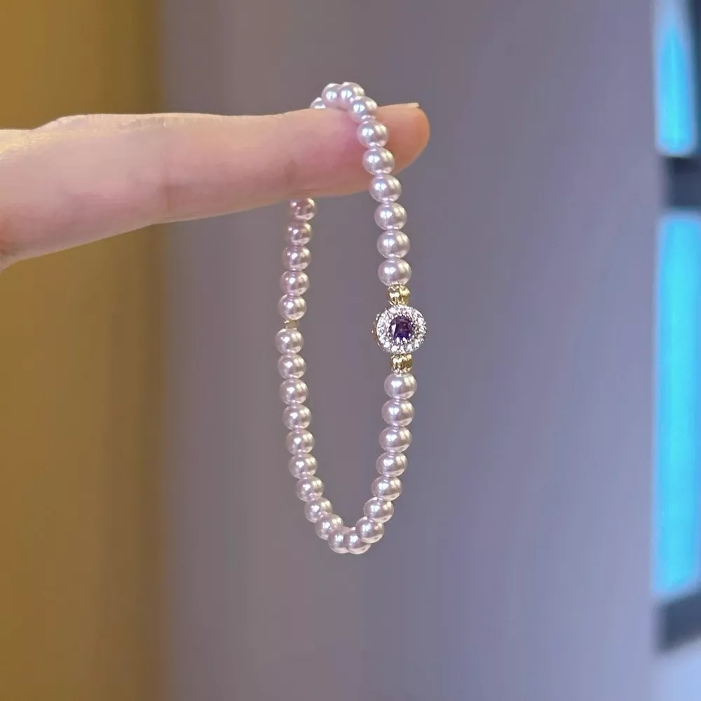 Alloy Pearl Bracelet, image 3
