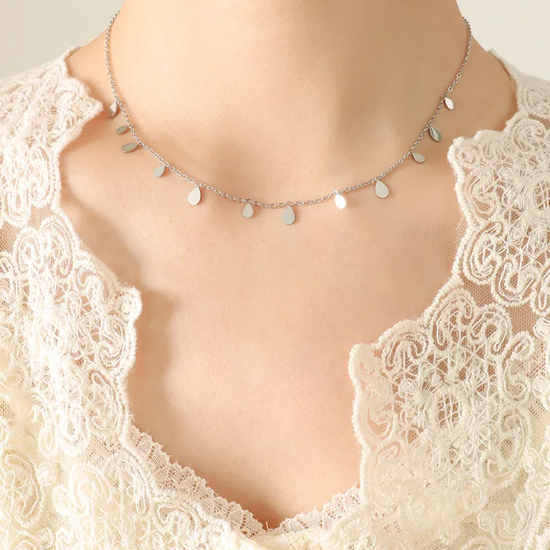 Titanium Steel Charm Necklace, image 4