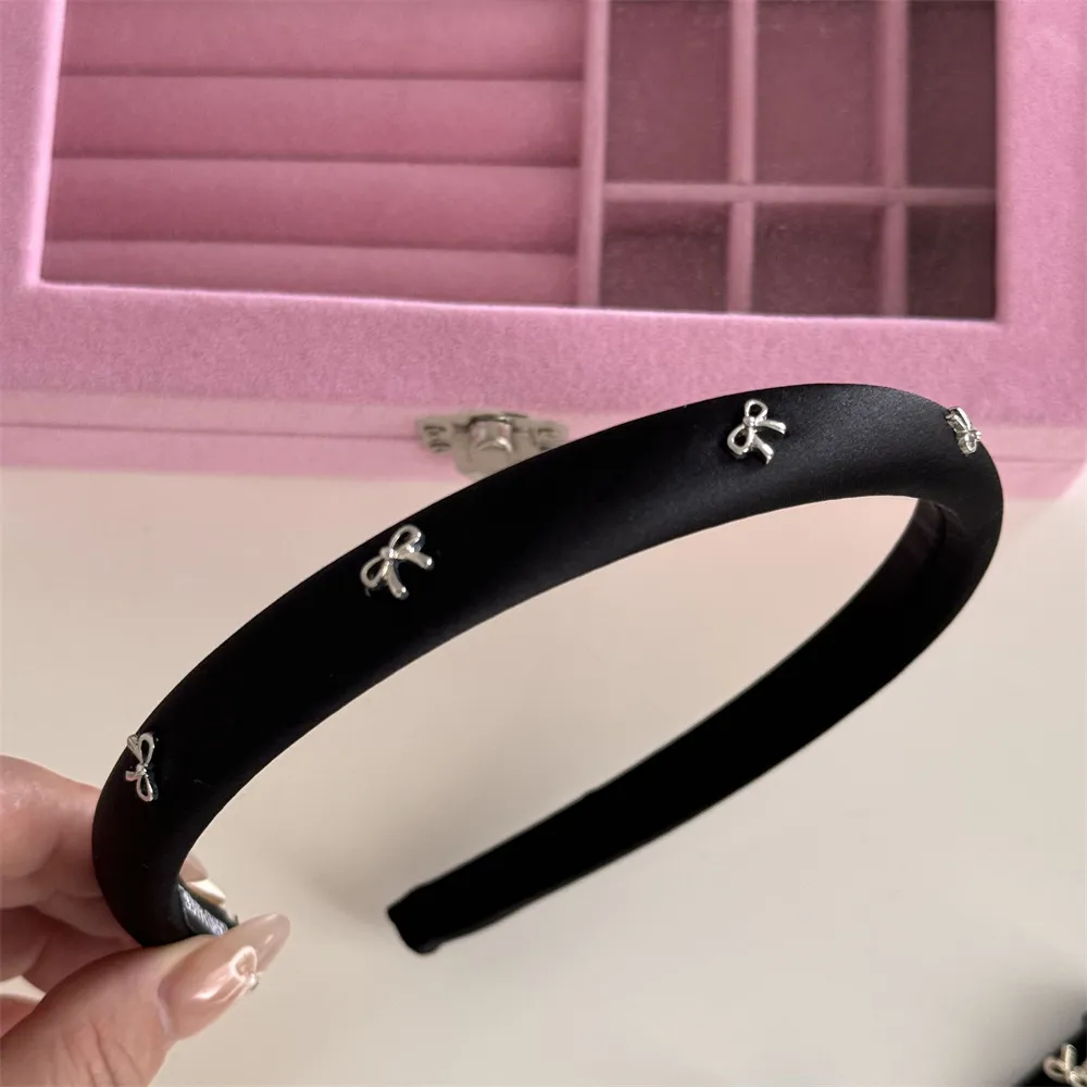 Alloy Bow Trim Headband, image 4