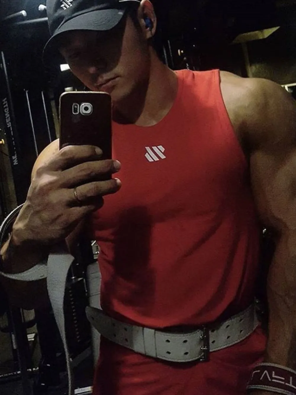 Men's Plus Size Round Neck Breathable Tank, image 6