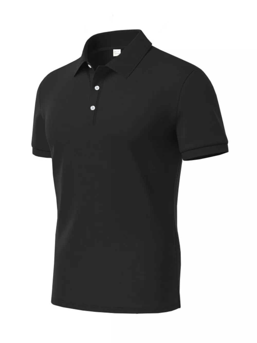 Men's Full Size Slim-Fit Short Sleeve Polo Plus Size, image 3