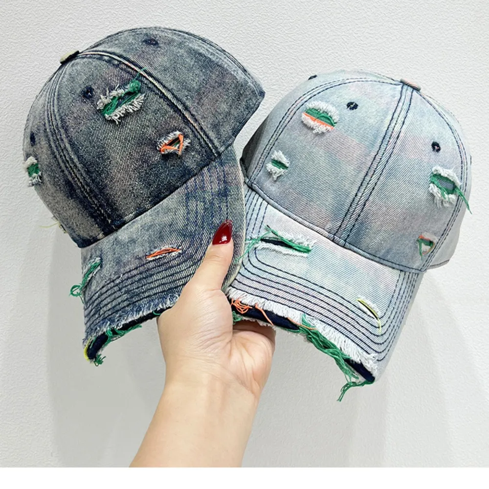 Distressed Adjustable Baseball Cap, image 2