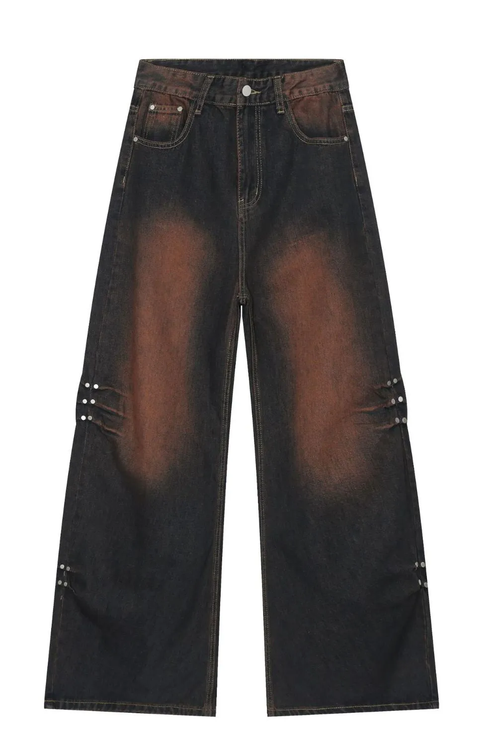Men's Wasteland Style Wide Leg Jeans, image 5
