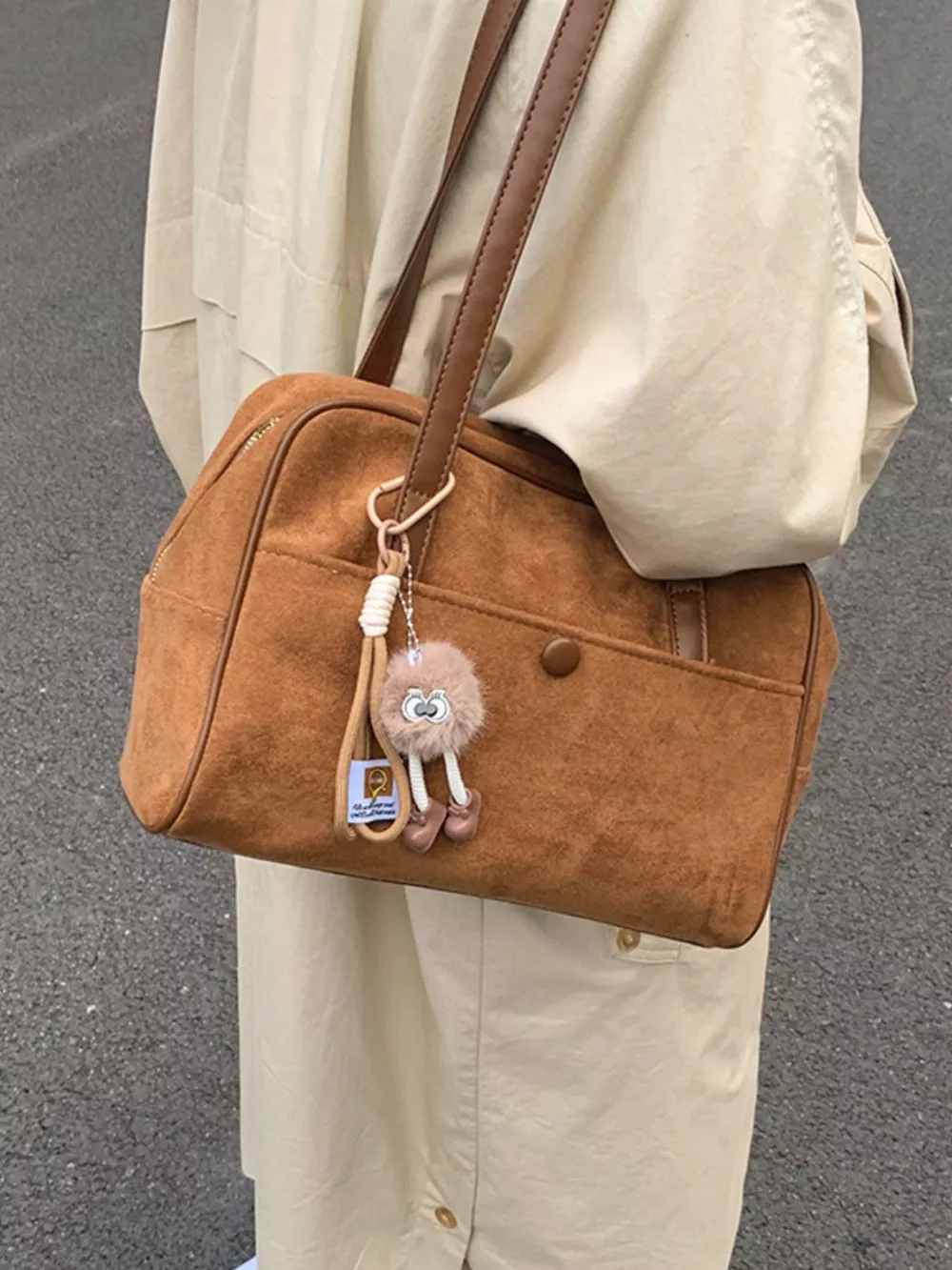 Vintage Handbag with Charm, image 6