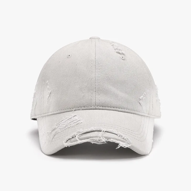 Distressed Adjustable Cotton Hat, image 10