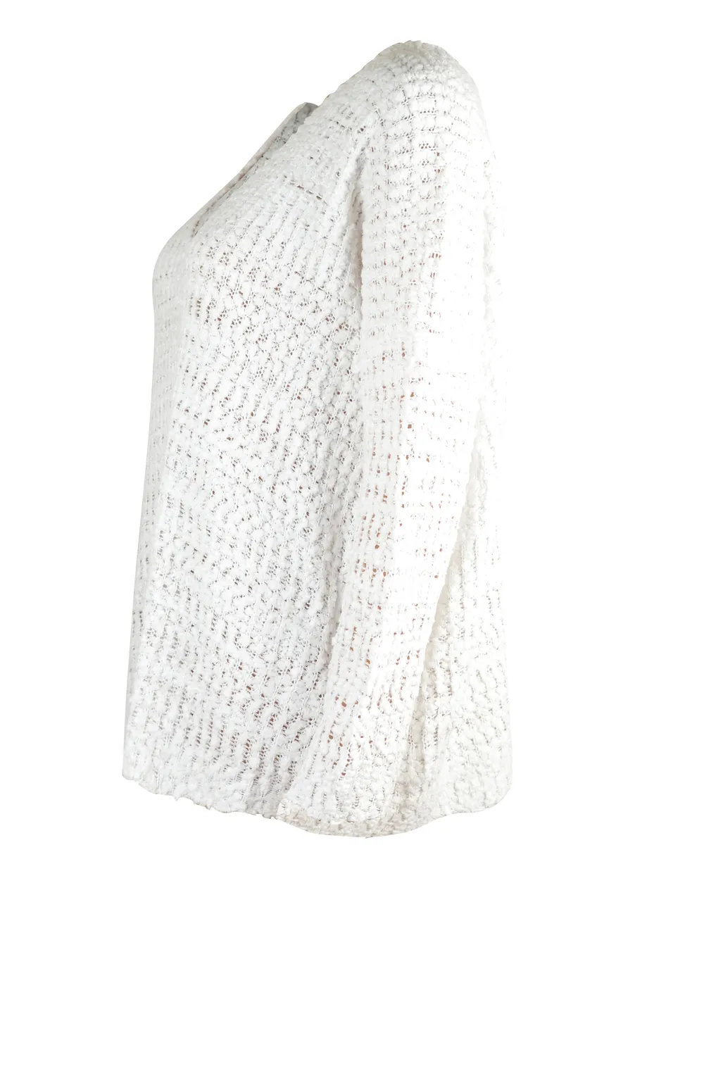 Single Shoulder Long Sleeve Sweater, image 3