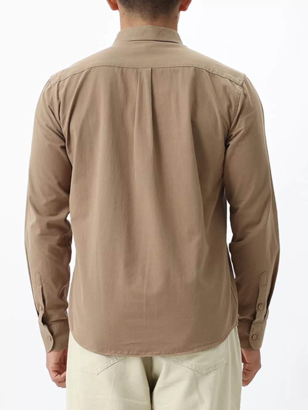 Men's Plus Size Long-Sleeve Button-Down Shirt, image 6